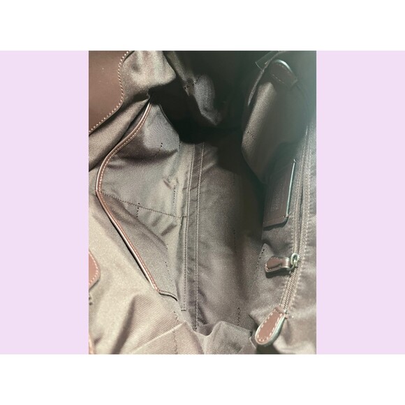 Coach 1881 Rowan Satchel Leather Shoulder Bag Vintage Crossbody Dark Purple Bag - Picture 7 of 7